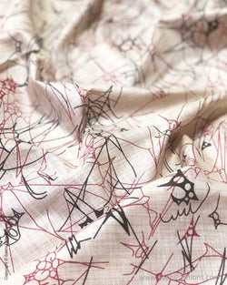 BL-F27228 Beige Blouse Fabric