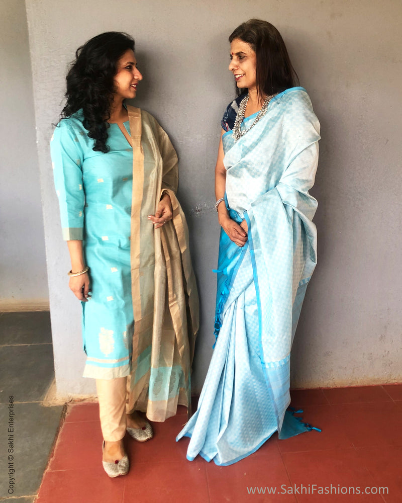 EE-S26977 Ice Blue Kanchi