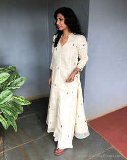 EE-S201011 Linen Kurtha Top