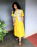 EE-S27725 Yellow Cotton Dress