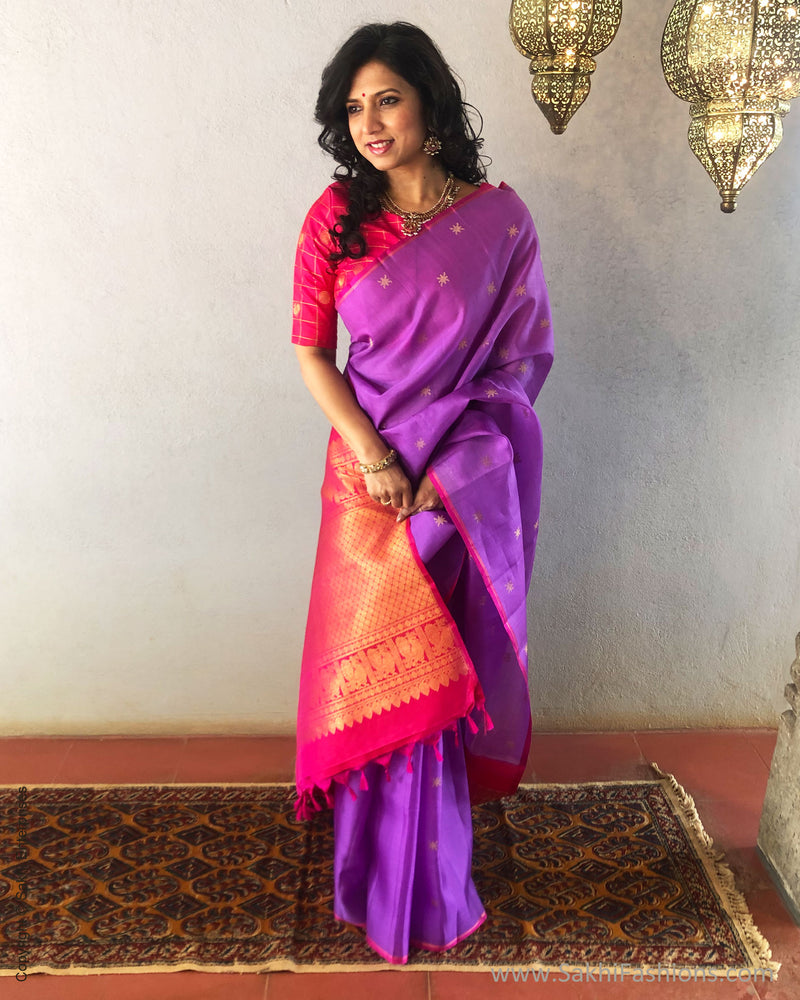EE-S28183 Purple Kora Kanchi