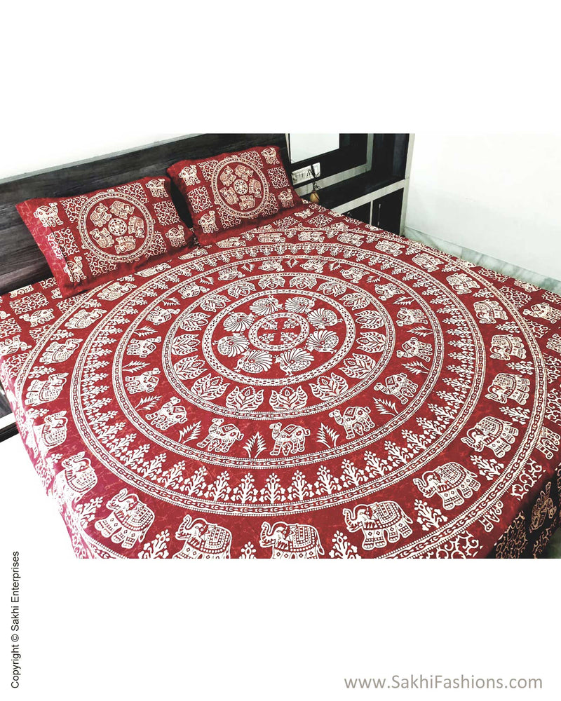DP-S28837 Red Bed Sheet