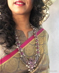 ASDS-21292 Silver Pink Mala