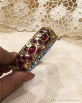 AJDS-28038 Red Cream Bangle