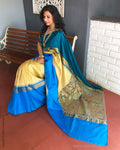EE-S20571 Cutwork Kanchi Sari