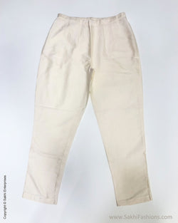 DP-S29188 Cream Cotton silk Pant