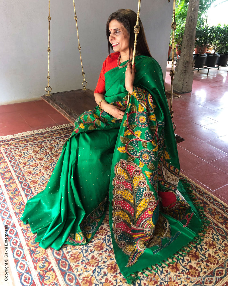 EE-S28338 Kalam Kanchi Sari