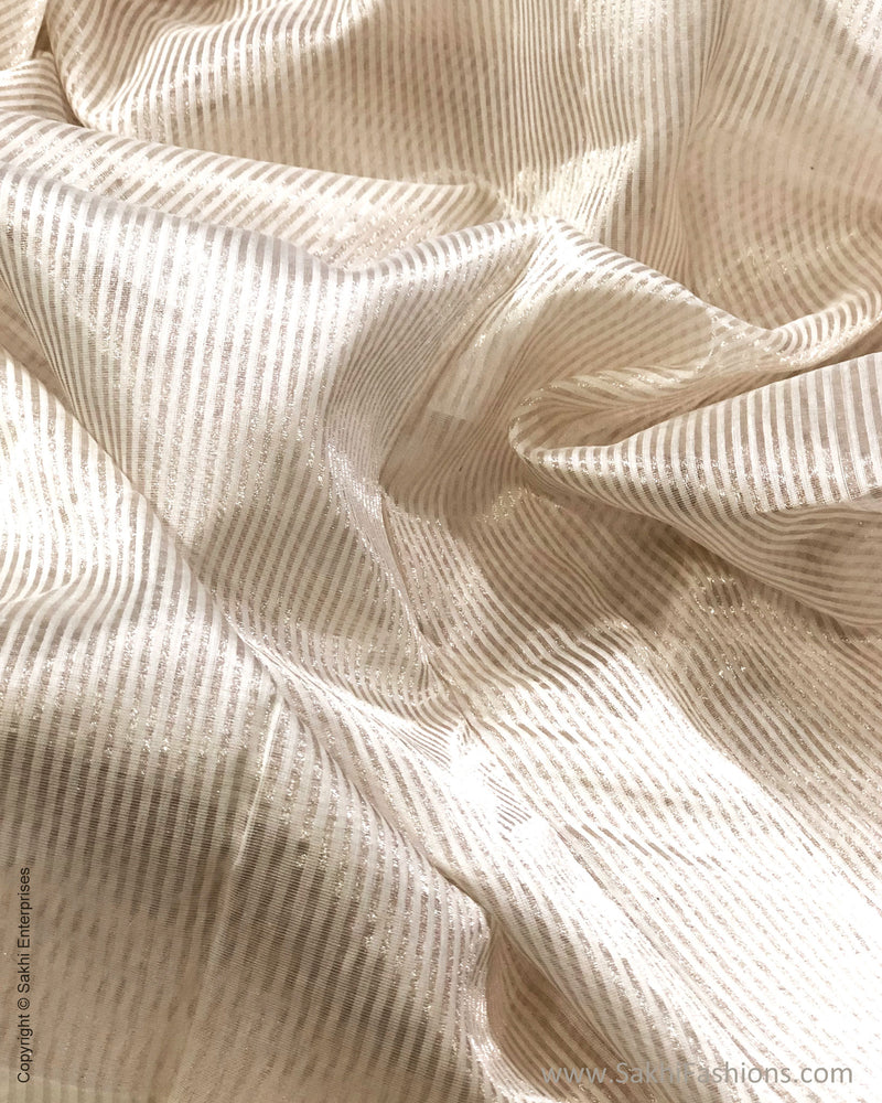 BL-F30494 Cream Silver Tissue