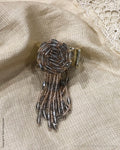 AX-30644 Grey Crystal Clip