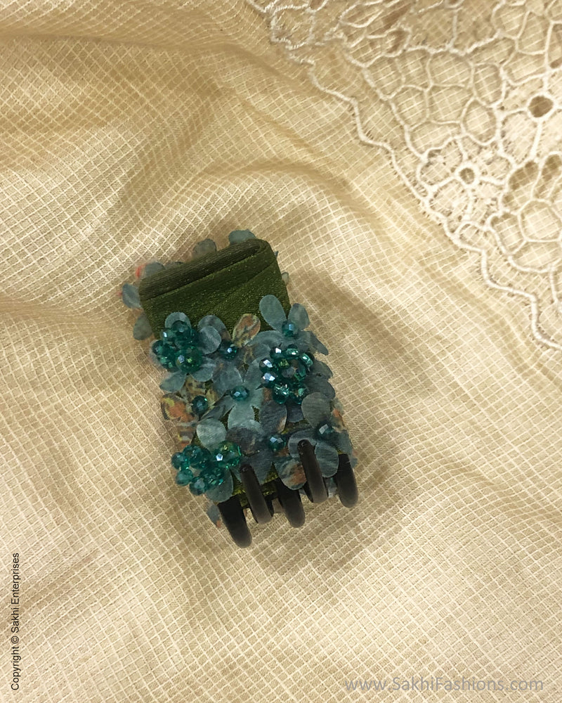 AX-16631 Green Crystal Clip