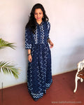EE-S30456 Indigo Maxi Dress