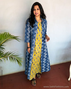EE-S31238 Indigo Maxi Dress