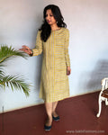 EE-S31265 Mustard Stripe Dress