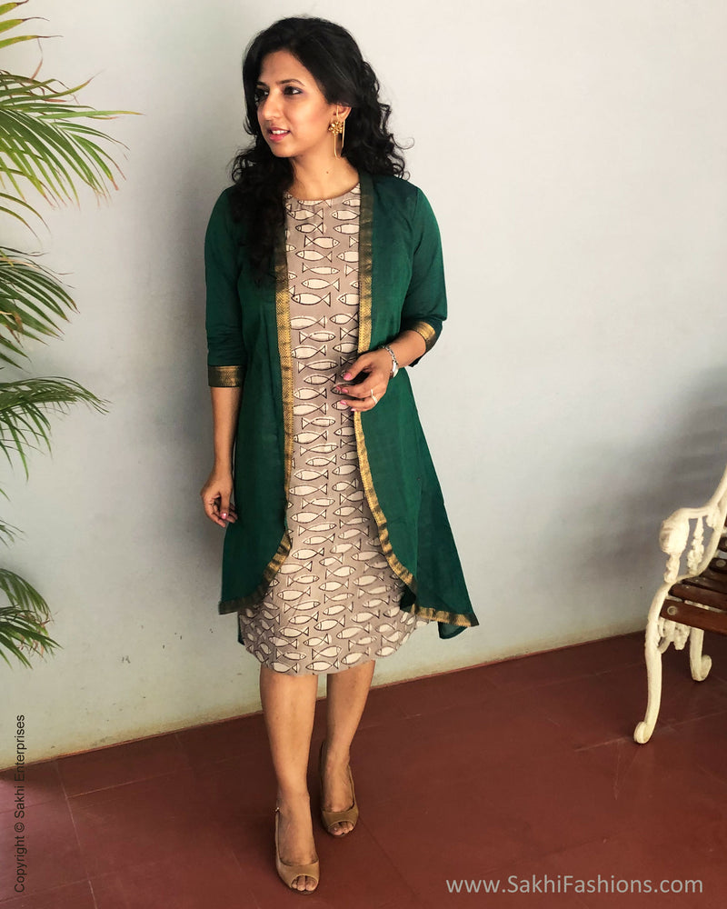 EE-S11530 Green Mangalgiri Jacket