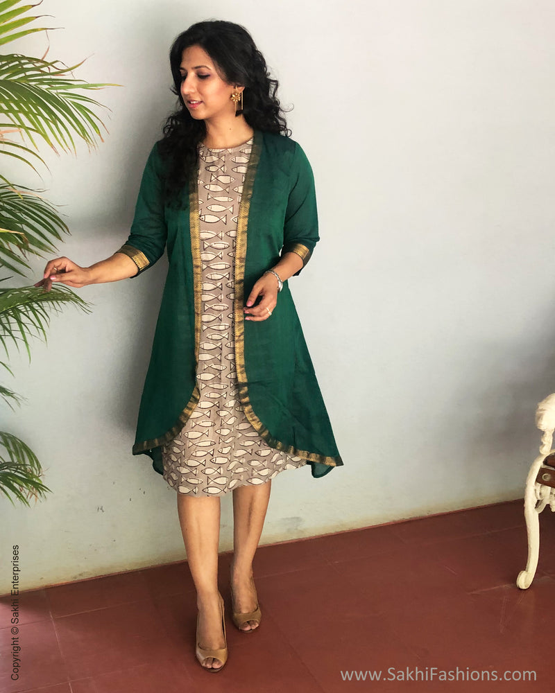 EE-S11530 Green Mangalgiri Jacket