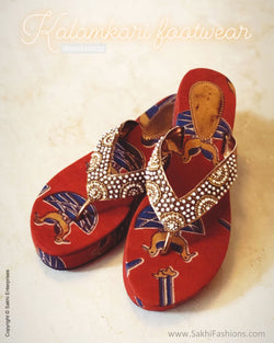 AFDS-22680 Red Kalam Footwear