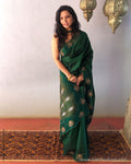 EE-S25426 Green Peacock Kanchi