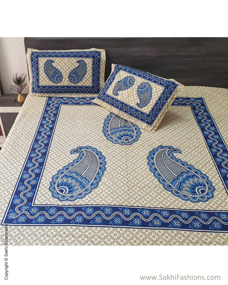 DP-S28840 Blue Bed Sheet