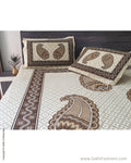 DP-S28843 Beige Bed Sheet