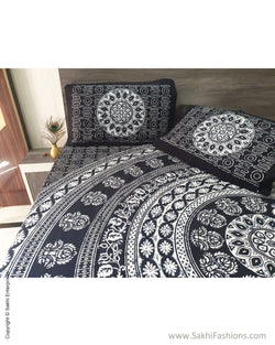 DP-S28849 Black Bed Sheet