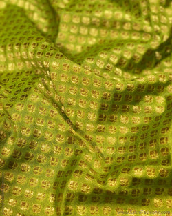 BL-F1529 Green Brocade Fabric
