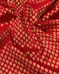 BL-F31013 Red Brocade Fabric