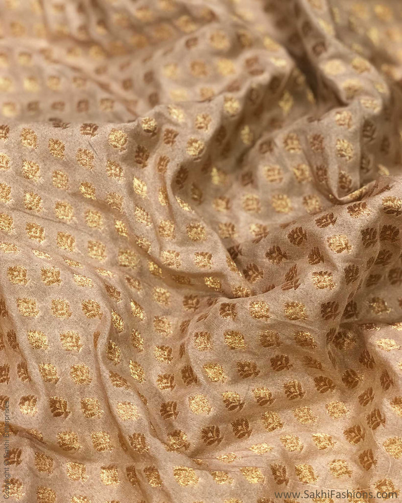 BL-F31014 Cream Brocade Fabric