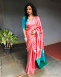 EE-S31188 Pink Blue Kanchi silk