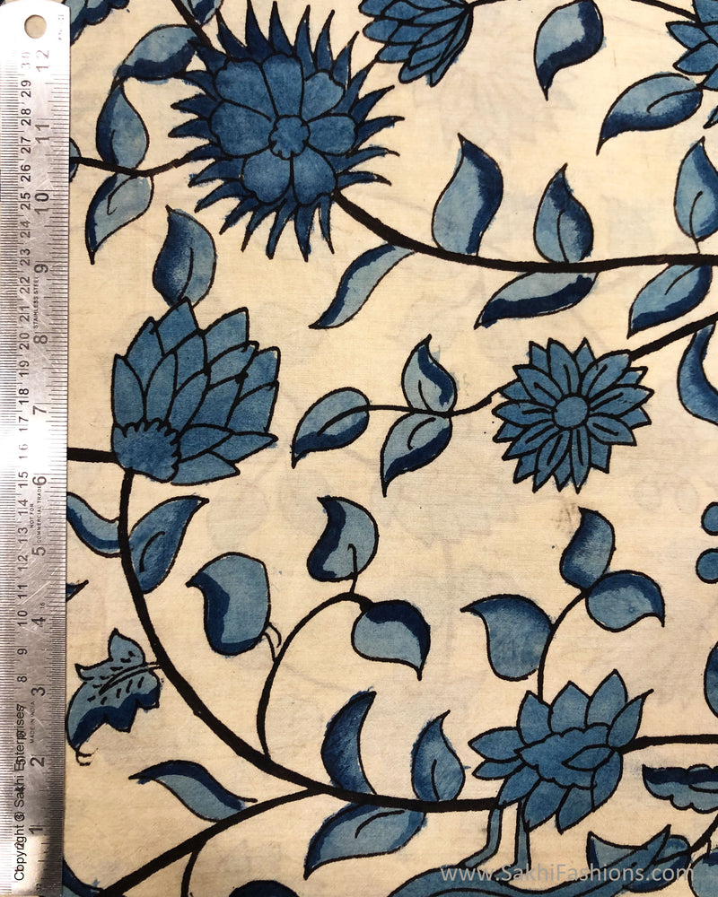 BL-F32016 Cream Silk Kalamkari