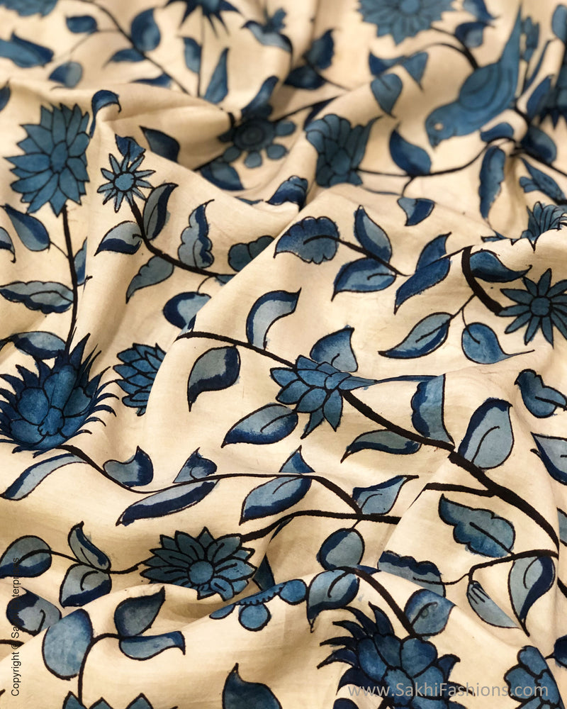 BL-F32016 Cream Silk Kalamkari