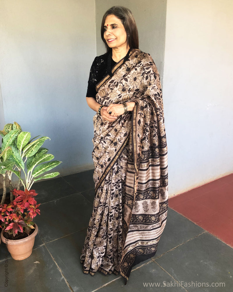 EE-S31783 Floral Chanderi