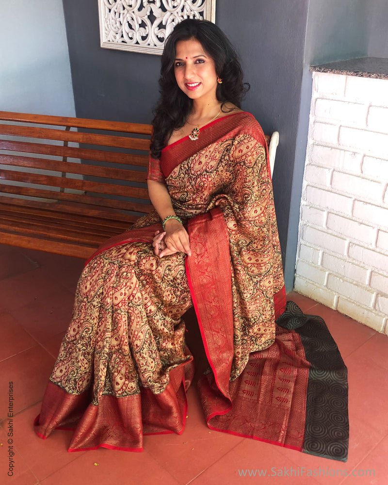 EE-S31776 Green Red Banarsi