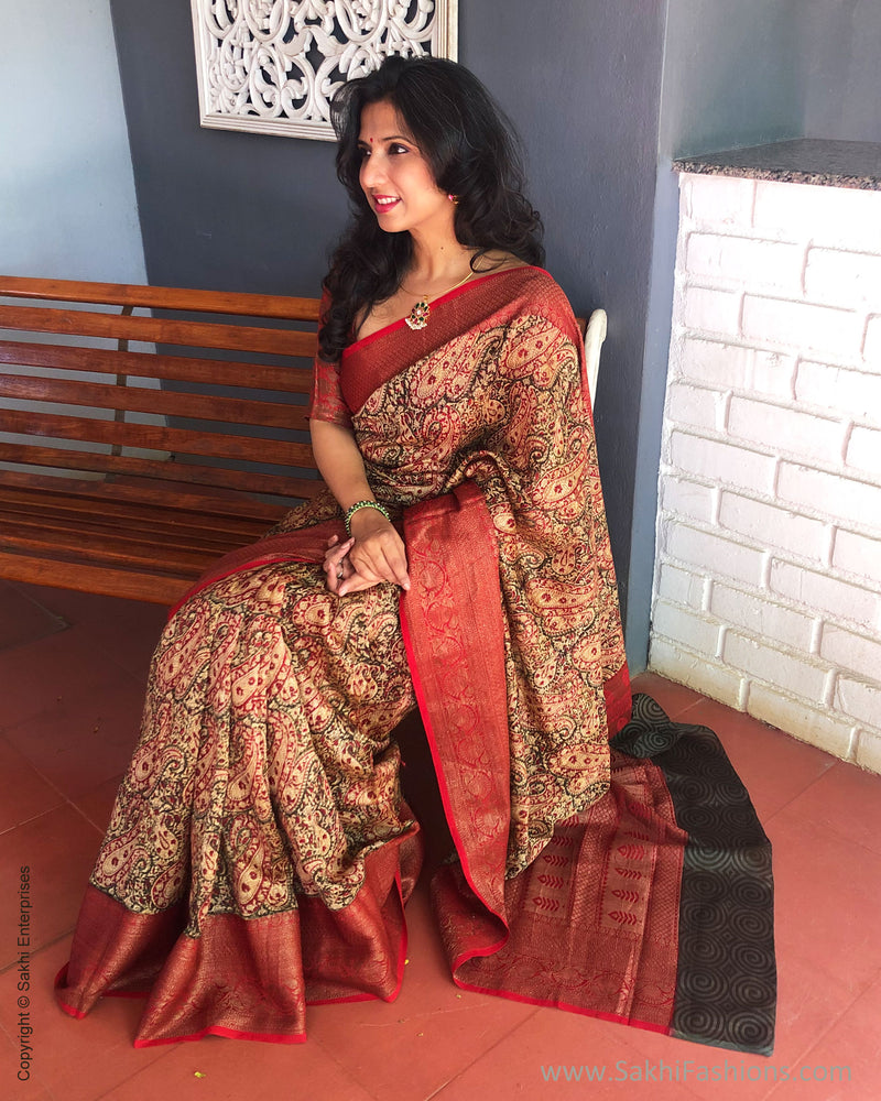 EE-S31776 Green Red Banarsi