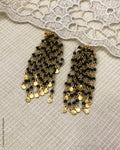 ASDS-31261 Silver Black Earring
