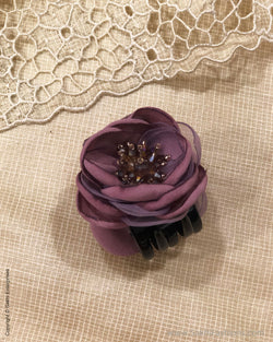 AX-0037 Satin Crystal Clip