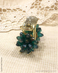 AX-0043 Green Crystal Clip