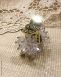 AX-0042 White Crystal Clip