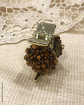 AX-0044 Brown Crystal Clip