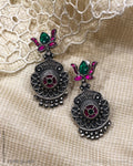 ASDS-30576 Multi Silver Earring