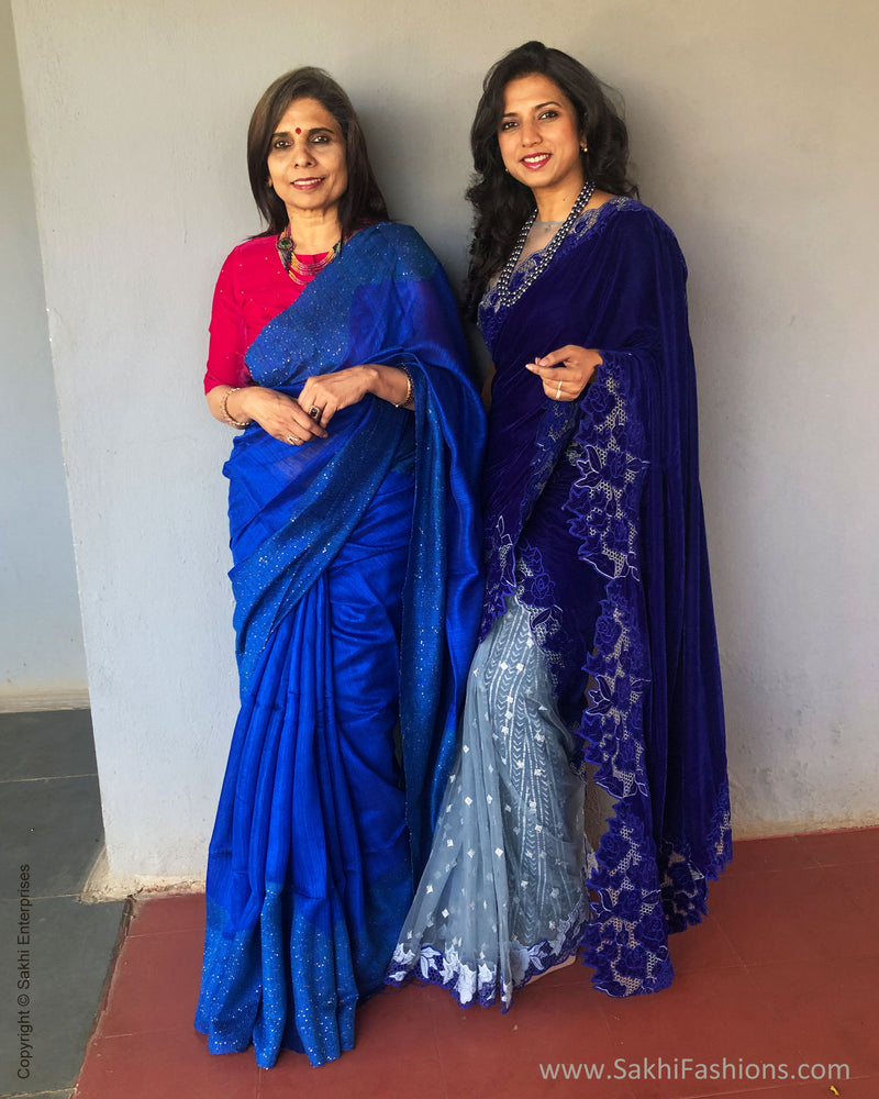 EE-S31720 Blue Matka Sari