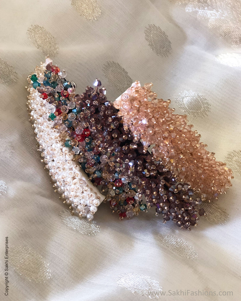 AX-S34209 Rose crystal clip