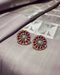 AGDS-32445 Gold Stud Earring