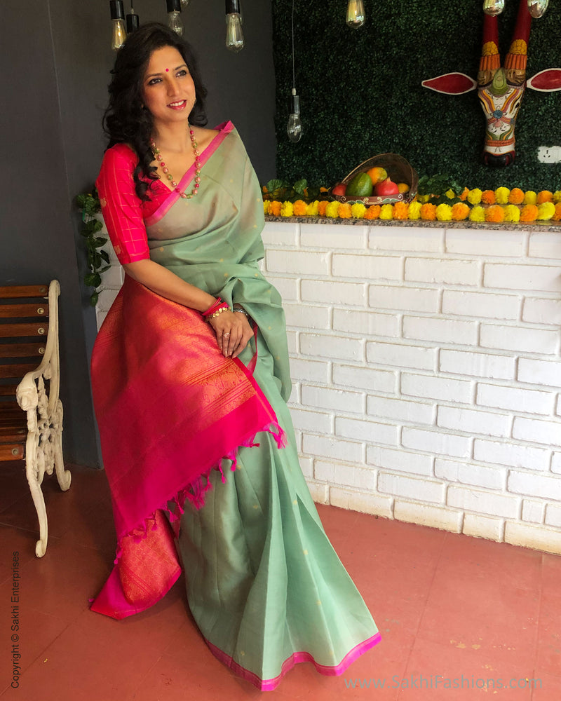 EE-S34163 Green KoraKanchi