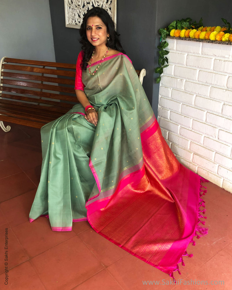 EE-S34163 Green KoraKanchi