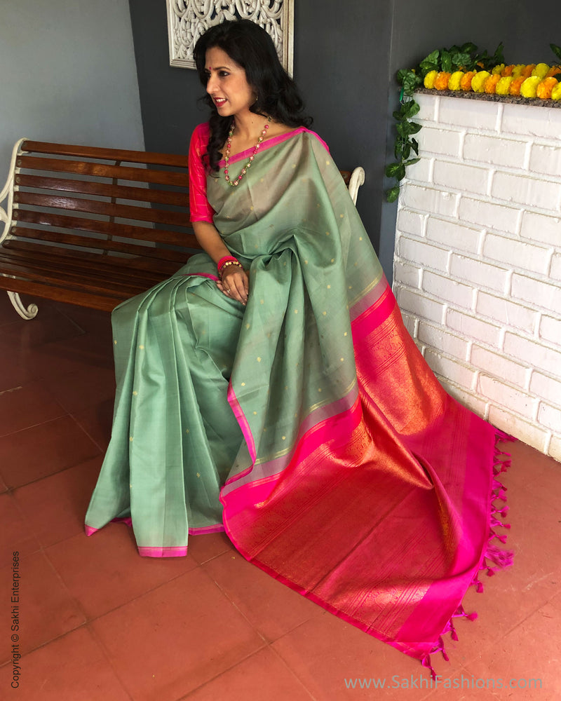 EE-S34163 Green KoraKanchi