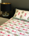 DP-S34336 Blockprinted BedSheet