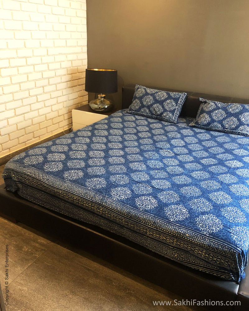 DP-S34344 Indigo Blue BedSheet