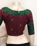 BL-R34947 Green Kanchi RBlouse