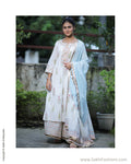 DPS-31920 Cotton Blue Salwar