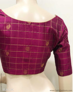 BL-F26241 Purple Kanchi RBlouse